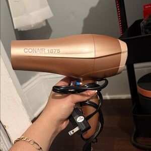 Conair 1875 Hair Dryer in Rose Gold